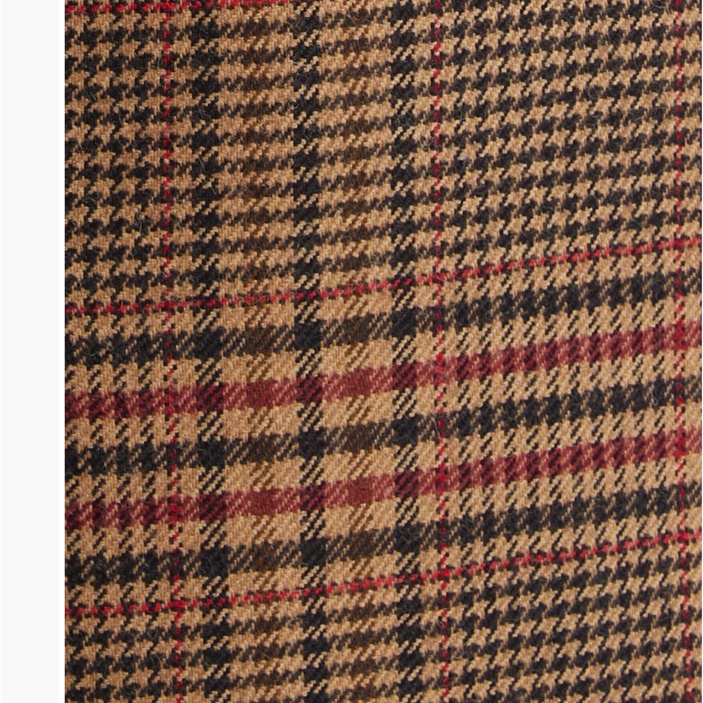 Veronica Beard Maxine Glen Plaid Wool Midi Skirt - Picture 6 of 6